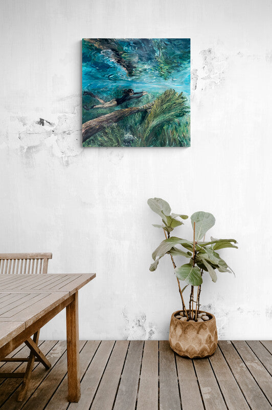 'Flow' | 75x75cm